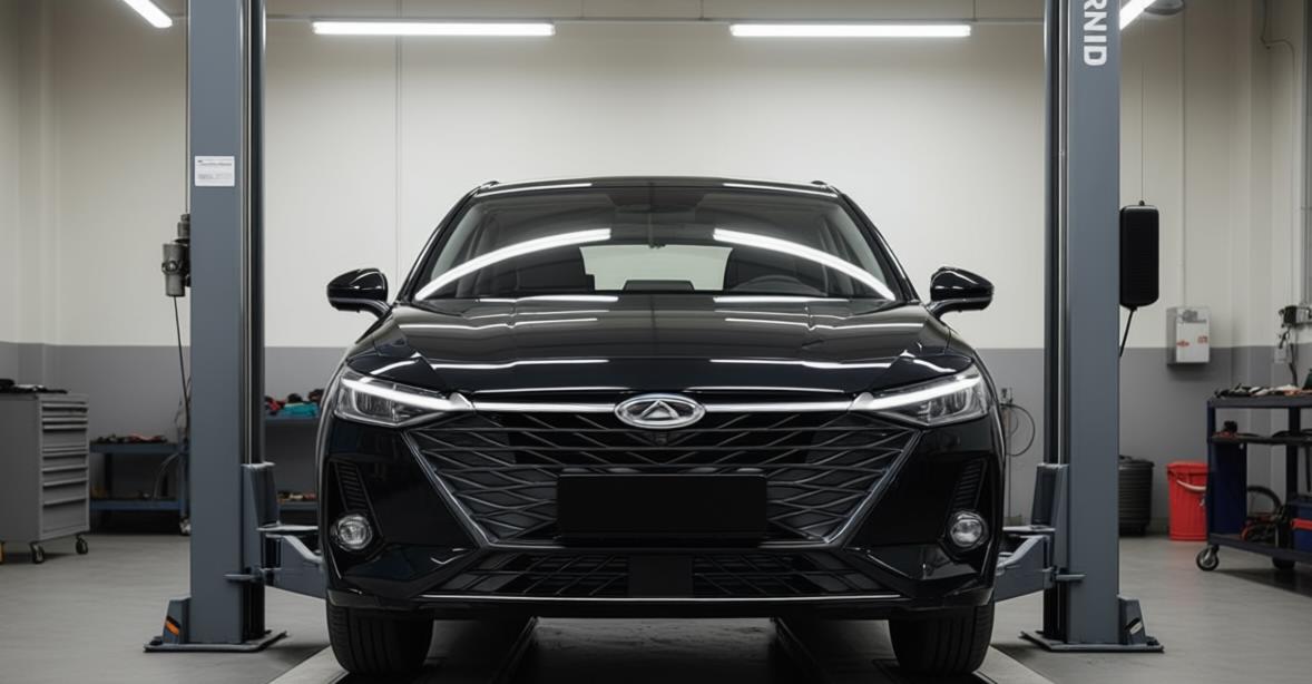 chery arrizo 8 в автосервисе на ремонте