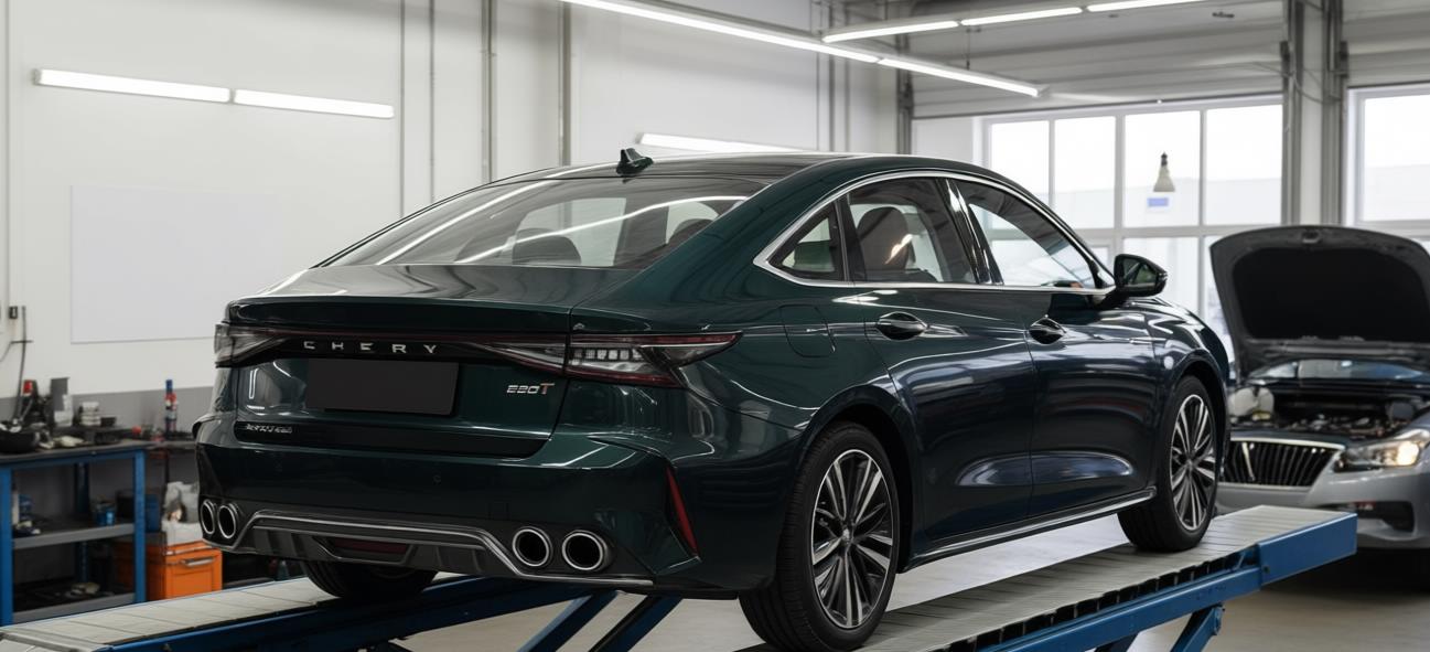 chery arrizo 8 в автосервисе на обслуживании