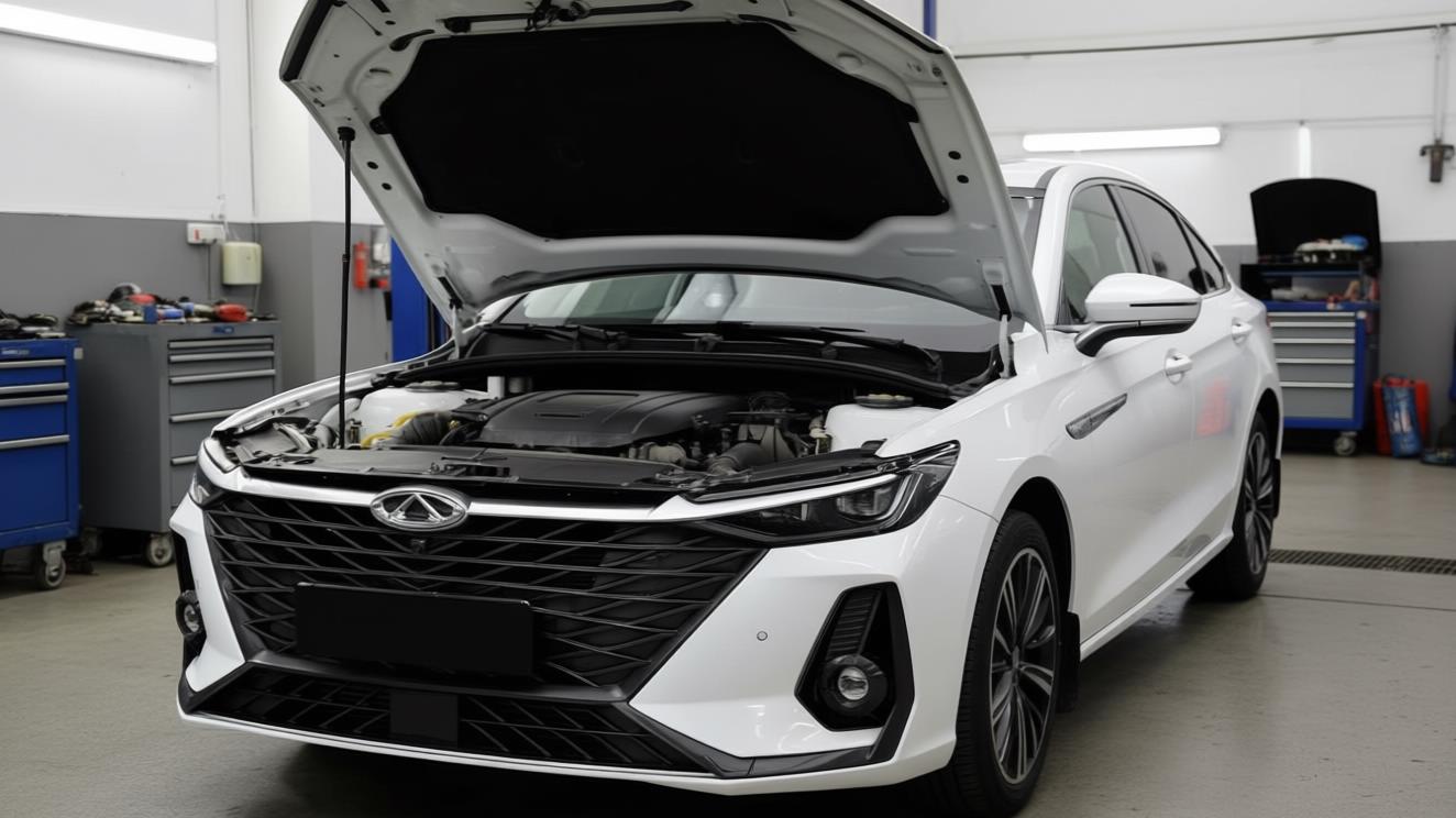 chery arrizo 8 в автосервисе на обслуживании