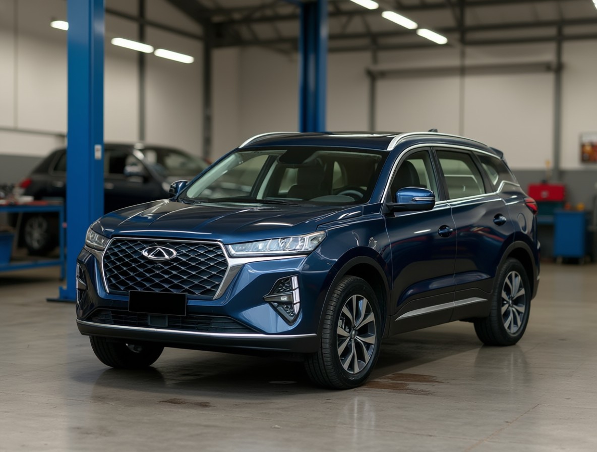 Chery Tiggo 7 Pro после диагностики в автотехцентре