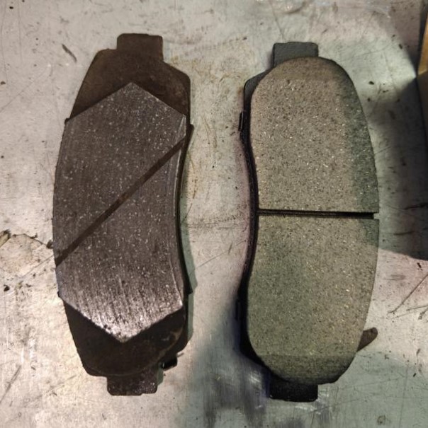 новые тормозные колодки