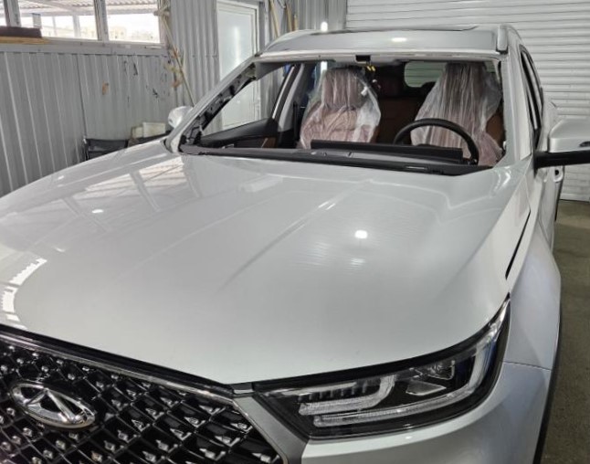 замена лобового стекла Чери Тигго 8 Про