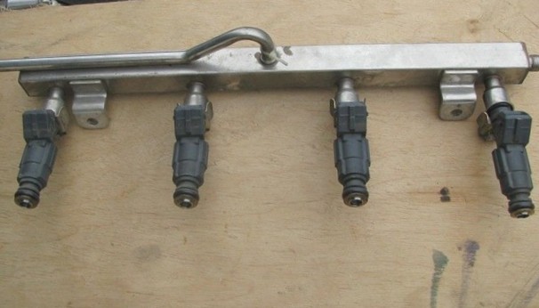 Форсунки сняты для очистки