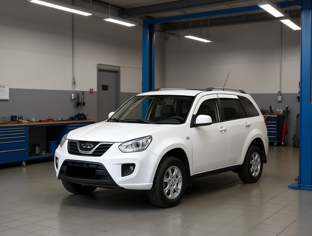 Chery Tiggo T11 после ремонта МКПП в автотехцентре