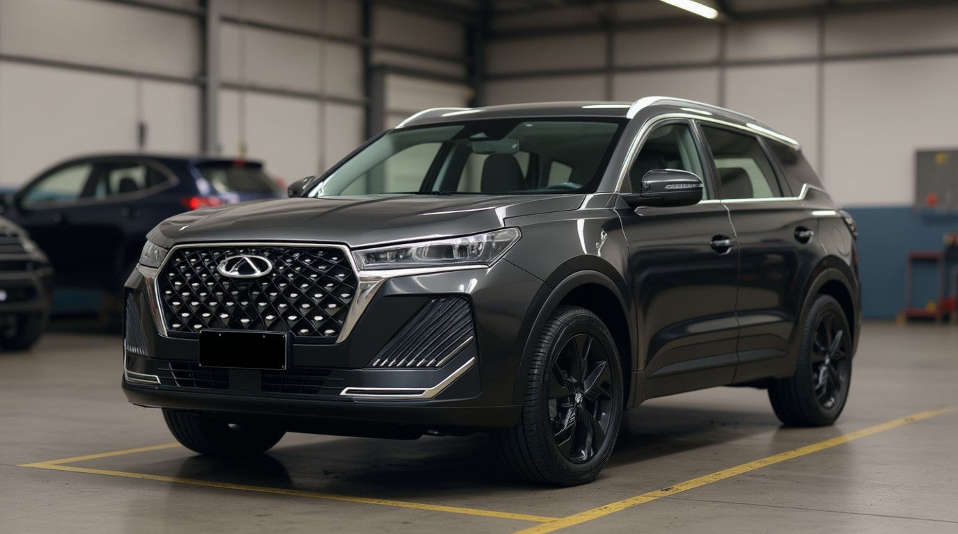 Chery Tiggo 7 Pro готовится к ремонту вариатора в автотехцентре