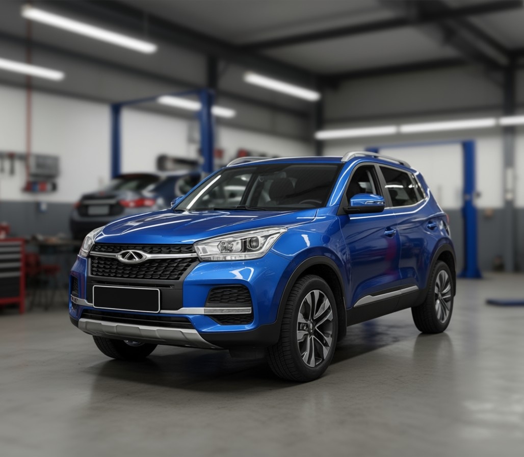 Chery Tiggo 4 после ремонта вариатора в автотехцентре