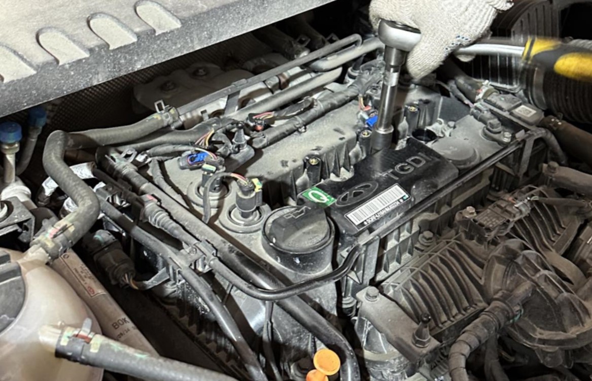 замена свечей чери тигго 8