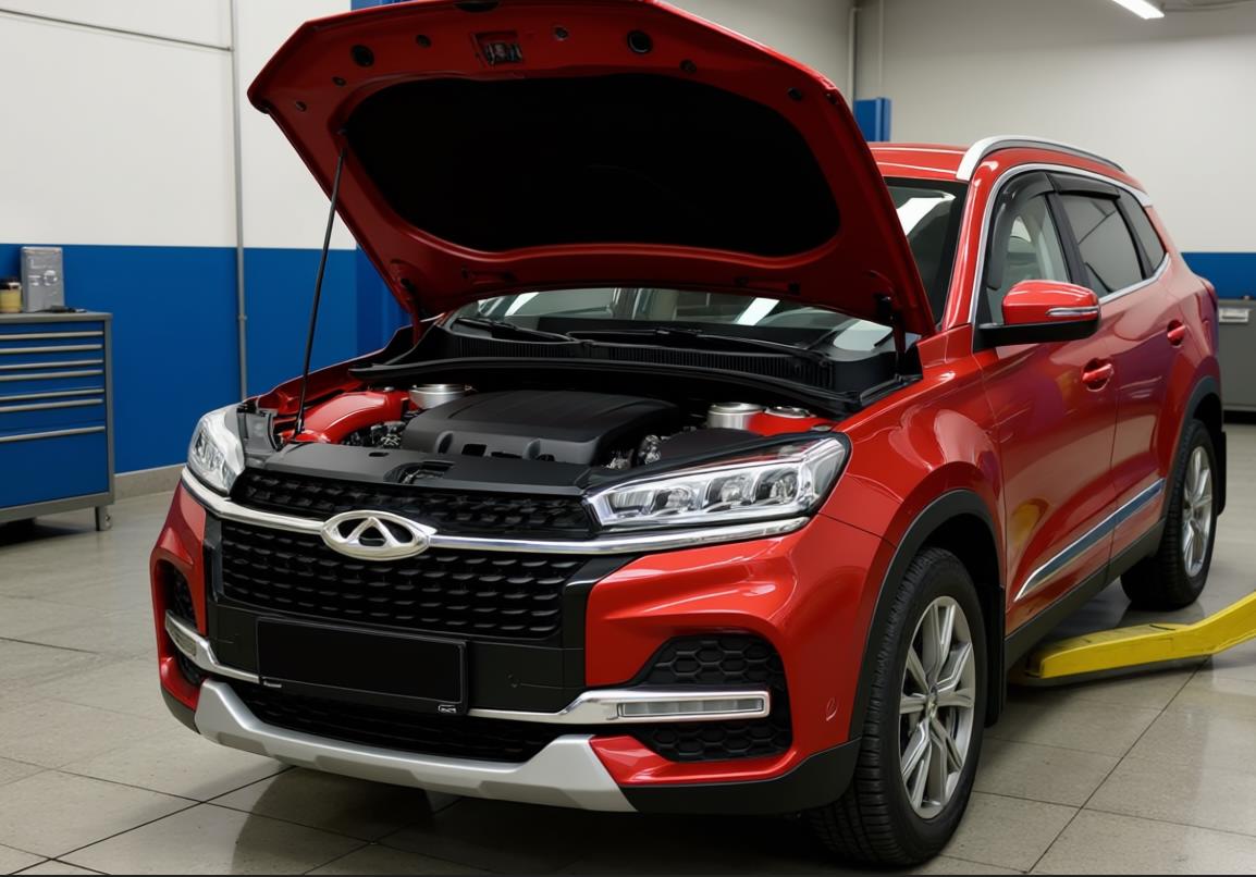 chery arrizo 8 в автосервисе на обслуживании