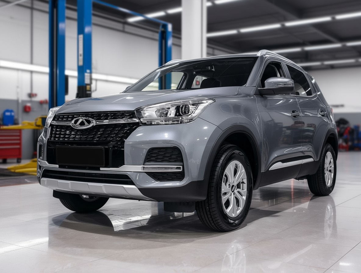 Chery Tiggo 4 после техобслуживания в автотехцентре