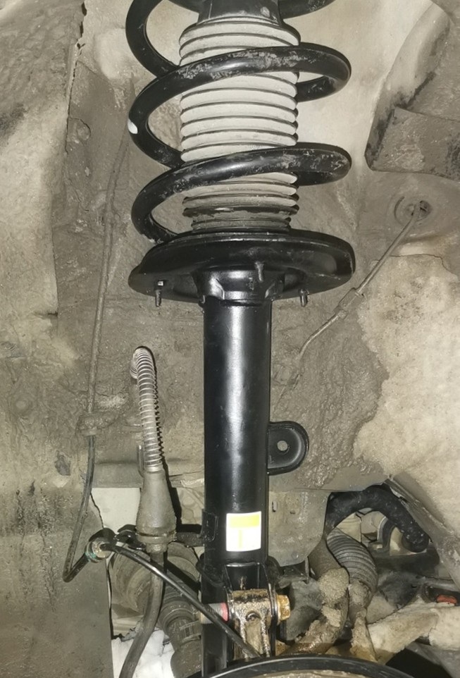 Замена амортизаторов Chery Tiggo 4 в передней подвеске