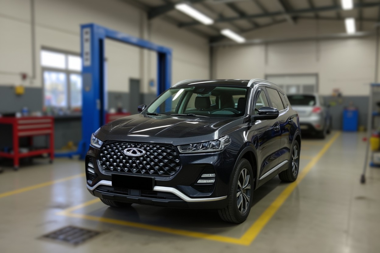 Chery Tiggo 7 Pro после замены бензонасоса в автотехцентре