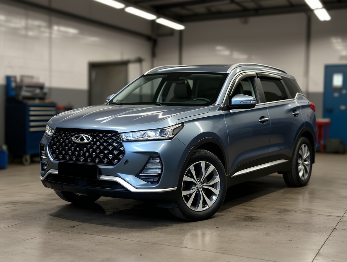 Chery Tiggo 7 Pro после замены цепи ГРМ в автотехцентре