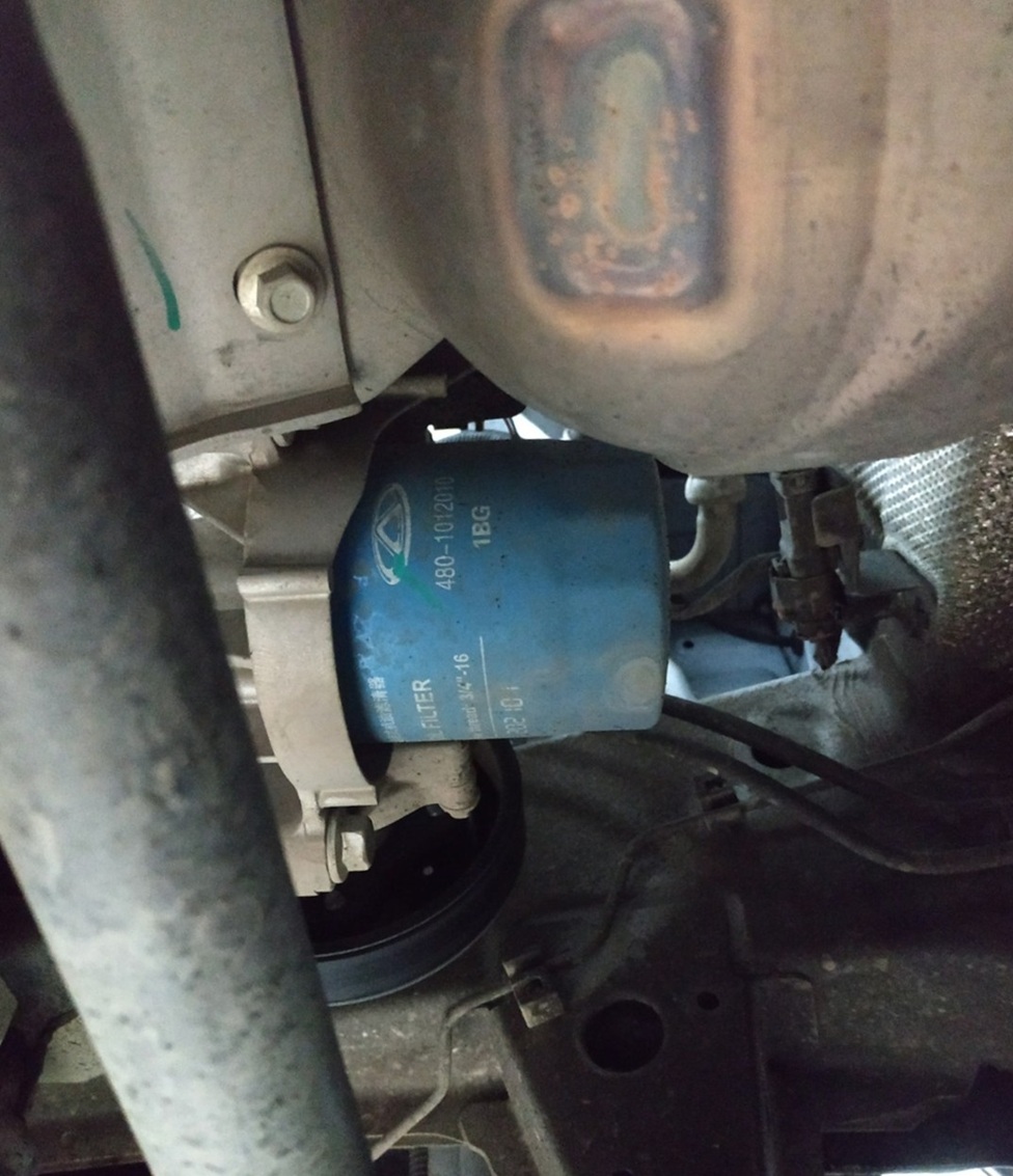 Замена масла в двигателе Chery Tiggo 4