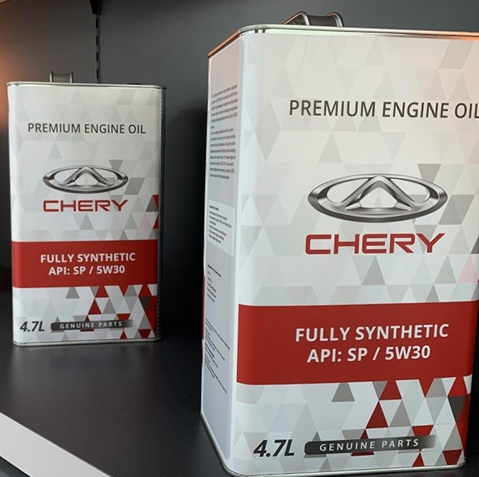Оригинальное моторное масло Чери