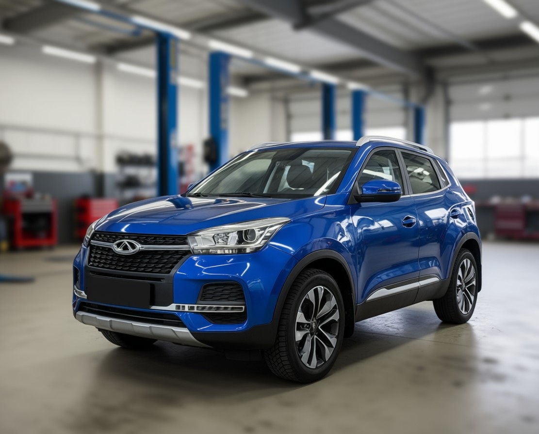 Chery Tiggo 4 после замены масла РКПП в автотехцентре
