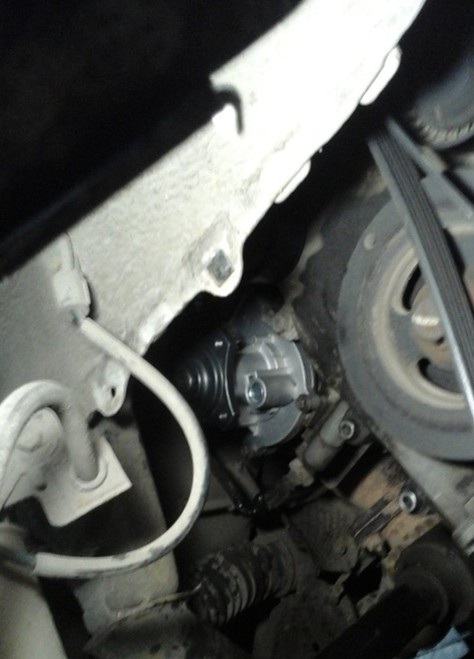 Замена помпы Chery Tiggo T11