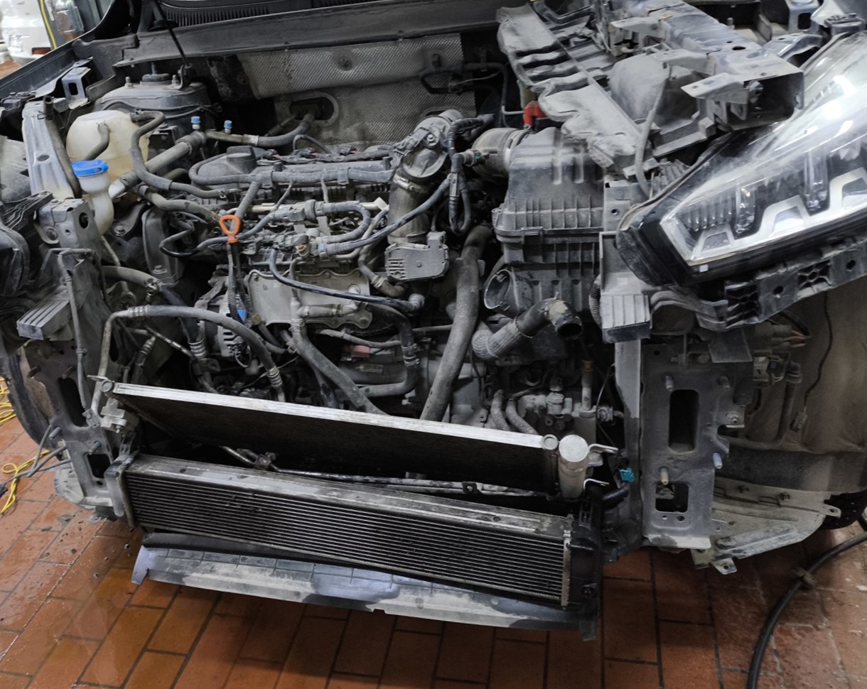 Замена радиатора Chery Tiggo 7 Pro