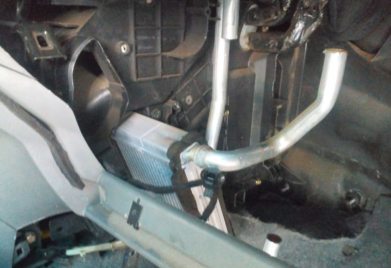 Замена радиатора печки Chery Tiggo 4