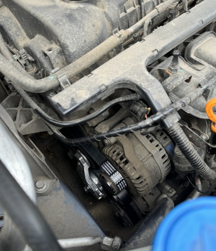 Замена ремня генератора Chery Tiggo 4