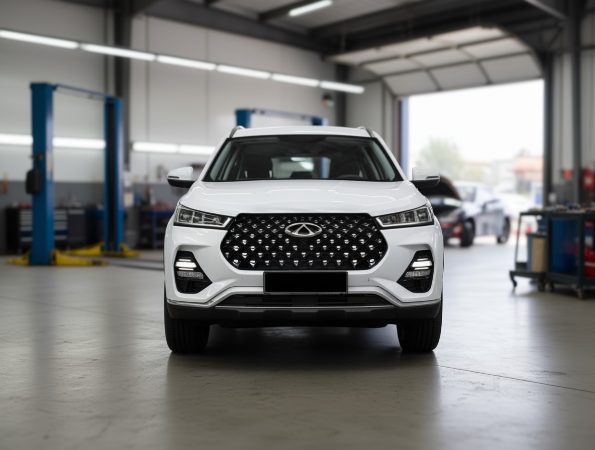 Chery Tiggo 7 Pro после замены салонного фильтра в автотехцентре