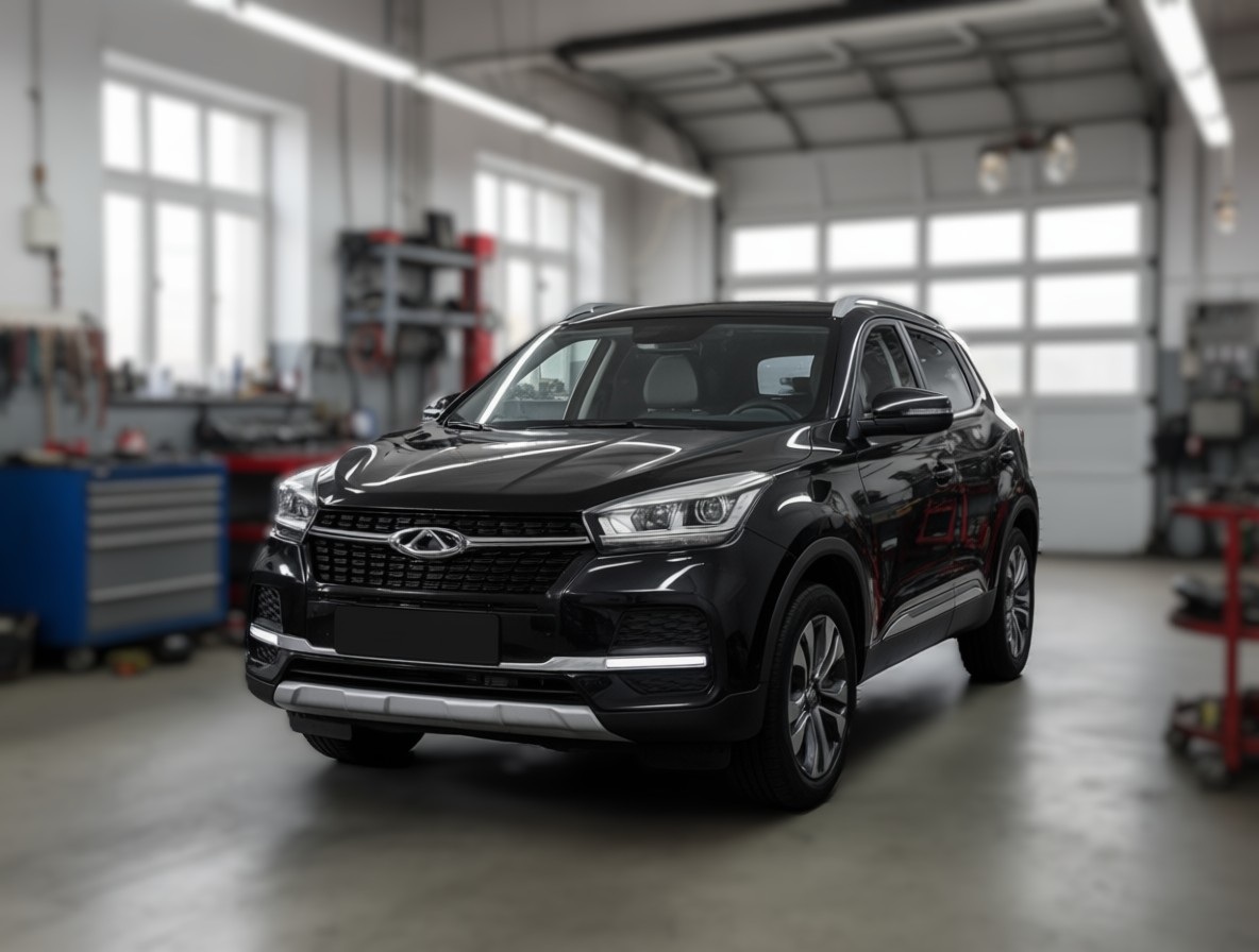 Chery Tiggo 4 готовится к замене сцепления в автотехцентре