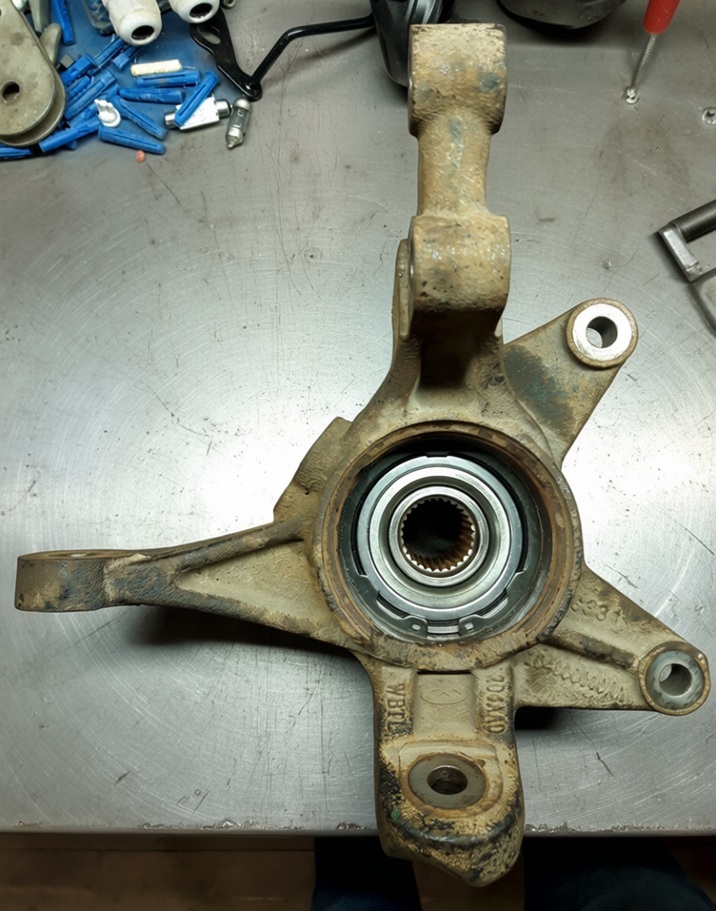 Замена ступичного подшипника Chery Tiggo 4