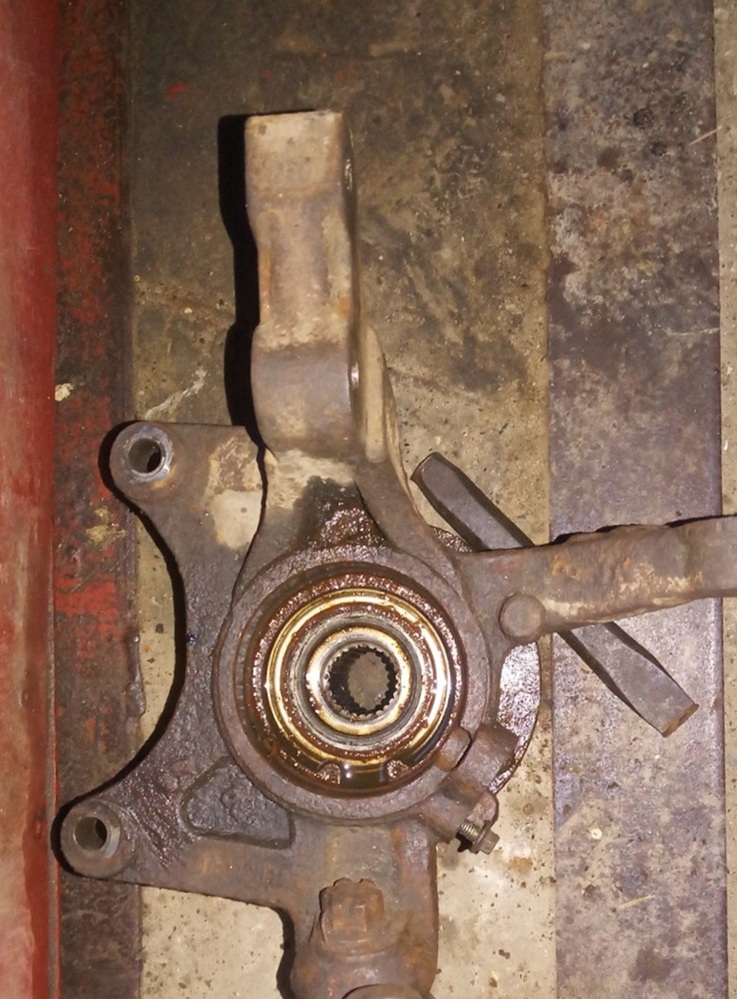 Замена ступичного подшипника Chery Tiggo T11