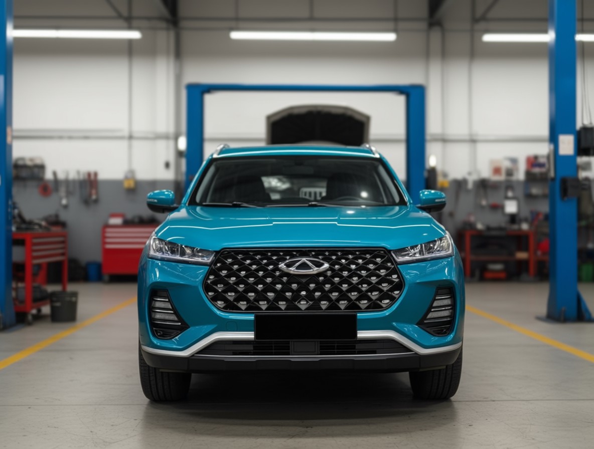 Chery Tiggo 7 Pro после замены суппорта в автотехцентре