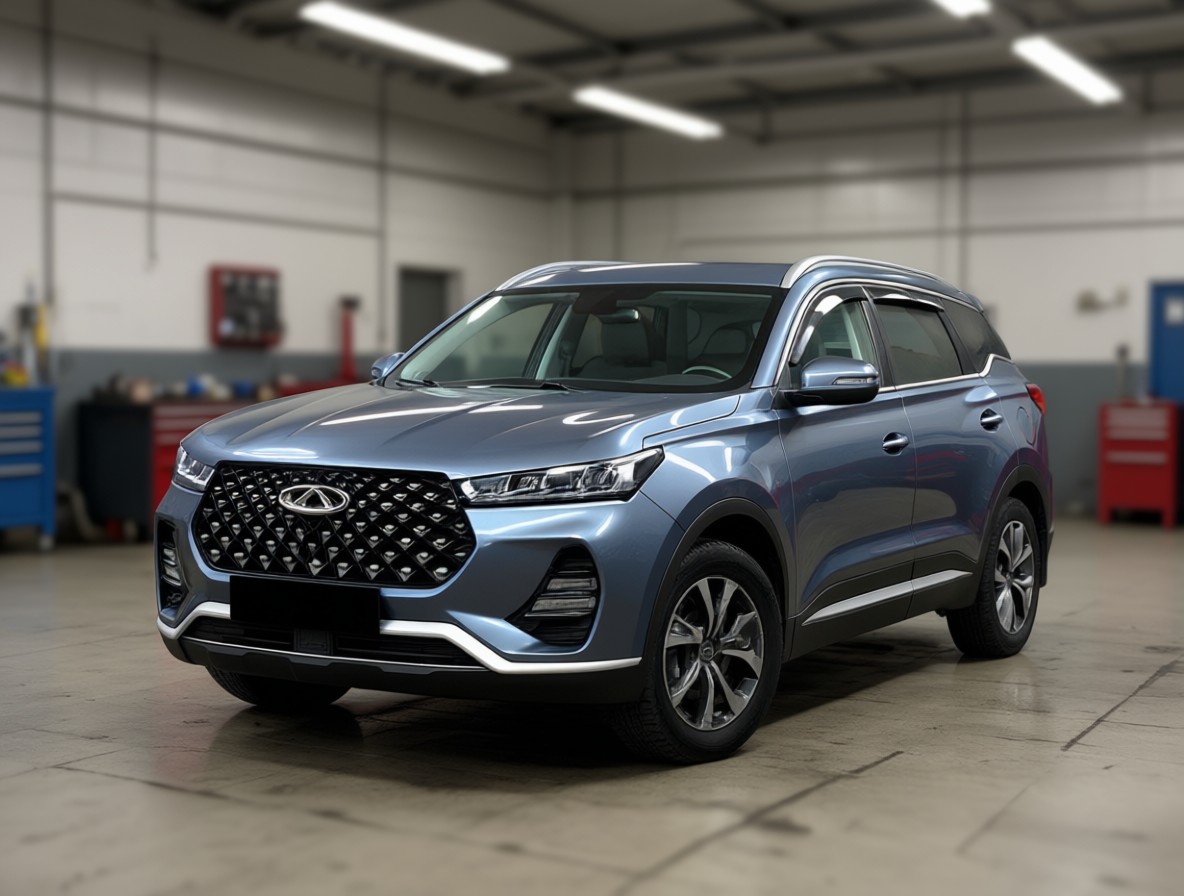 Chery Tiggo 7 Pro после замены свечей зажигания в автотехцентре