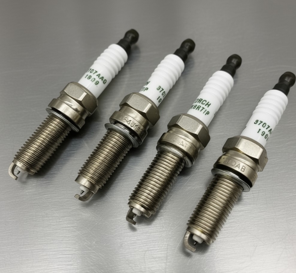 Полный комплект новых свечей