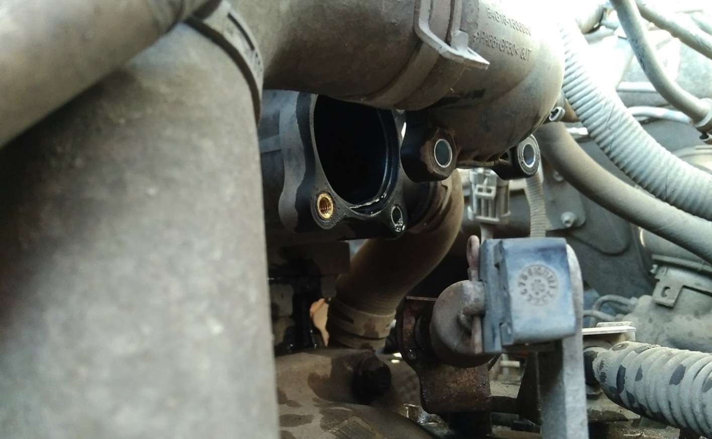 Замена термостата Chery Tiggo T11