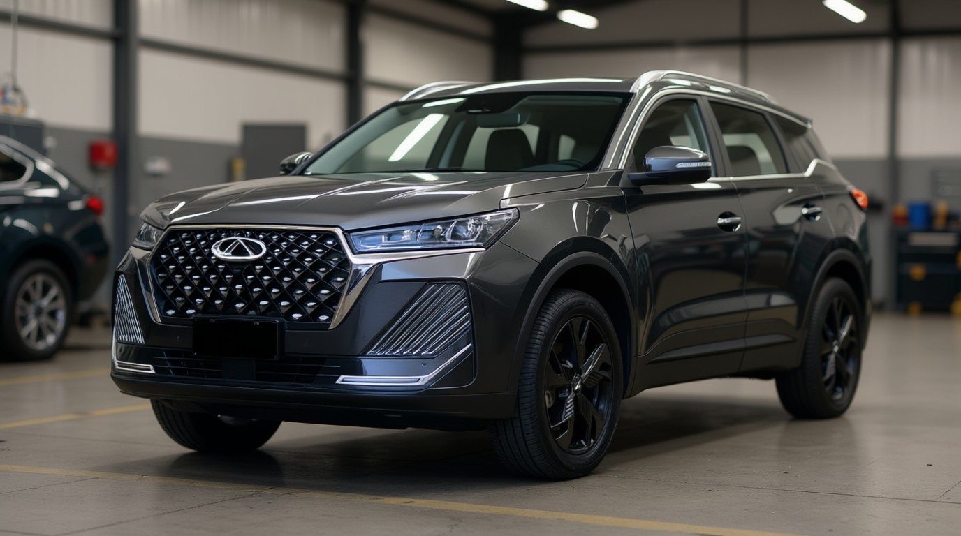 Chery Tiggo 7 Pro после замены топливного фильтра в автотехцентре