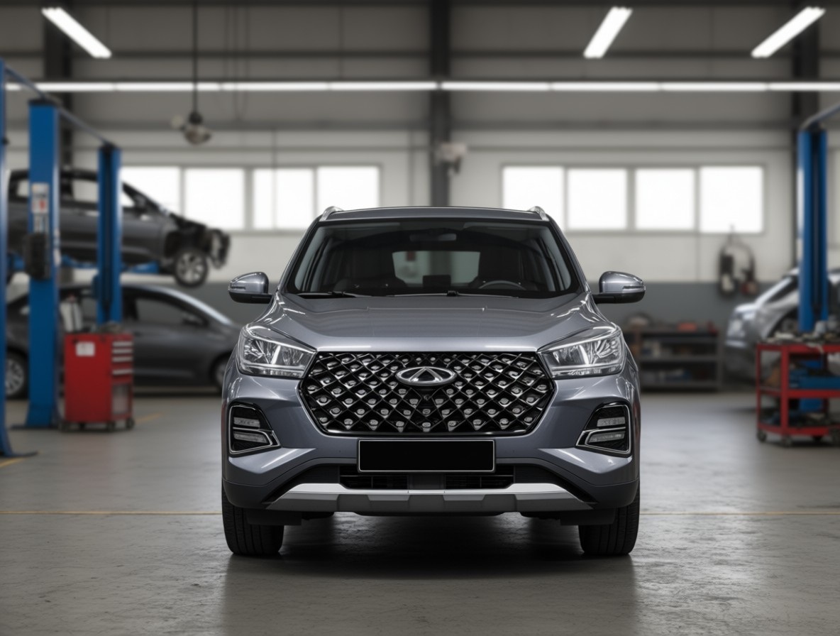 Chery Tiggo 4 после замены топливного фильтра в автотехцентре