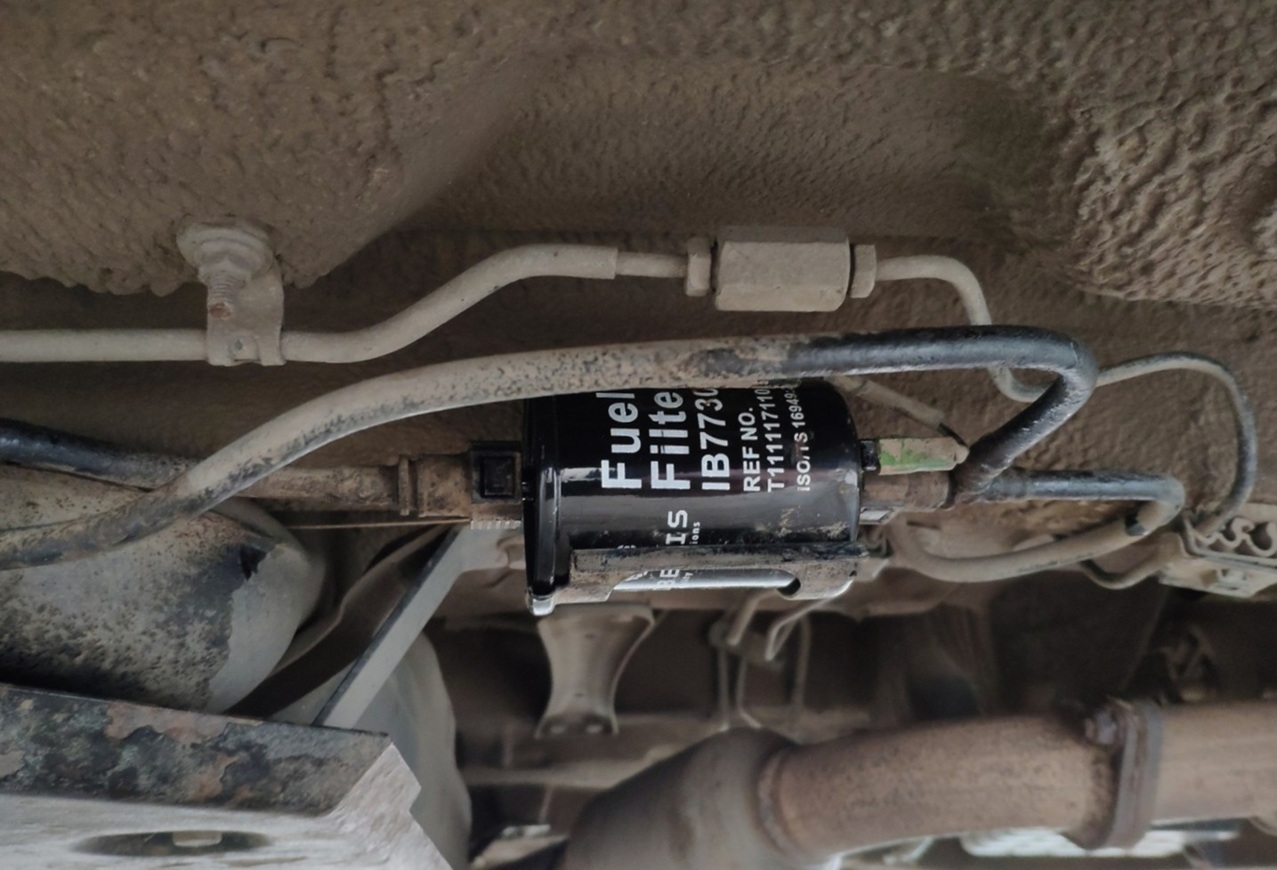 Замена топливного фильтра Chery Tiggo 4