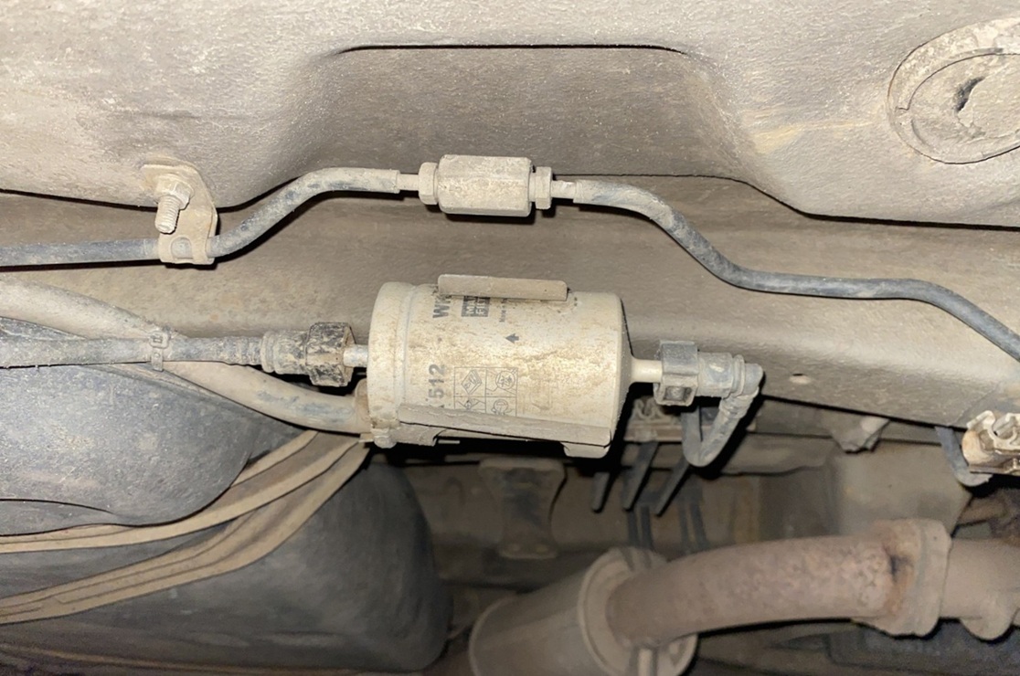 Замена топливного фильтра Chery Tiggo T11