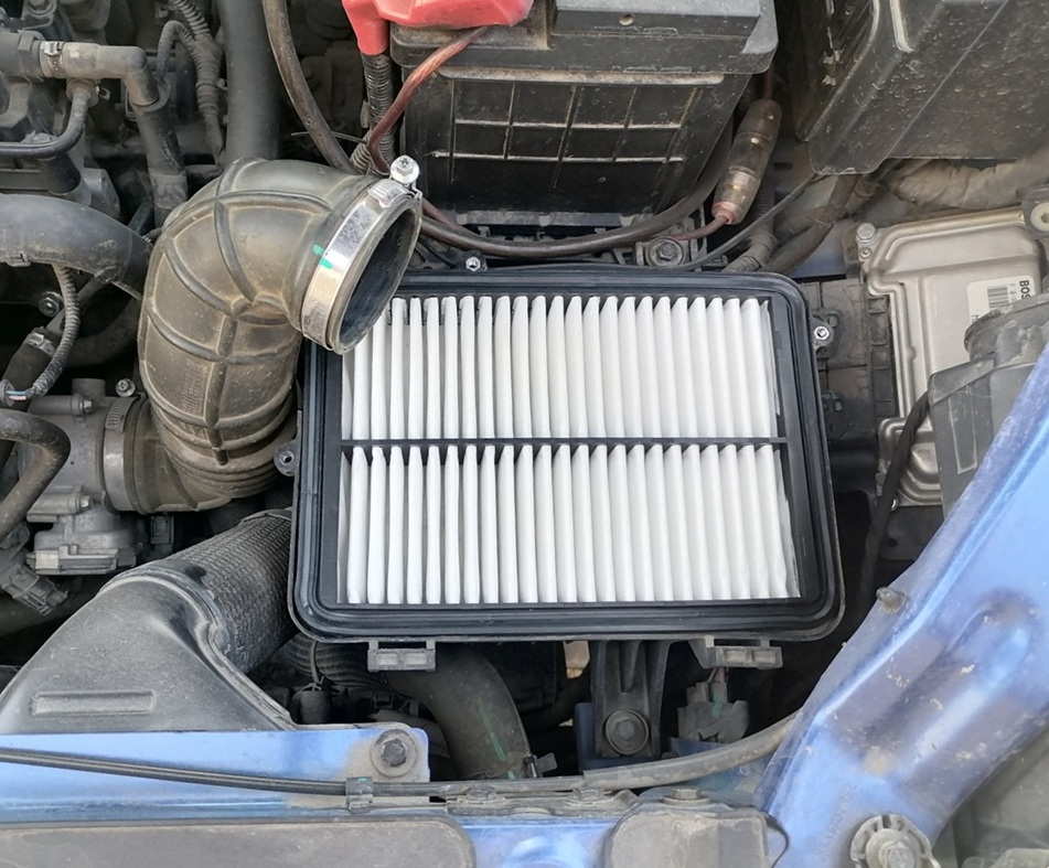Замена воздушного фильтра Chery Tiggo 4