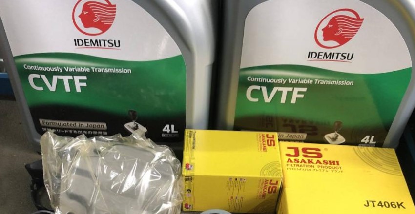 масло и фильтра CVT