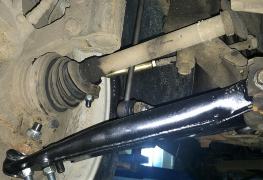 замена рычага подвески