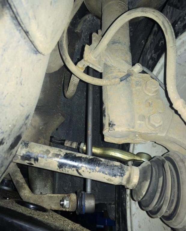 замена стойки стабилизатора Чери