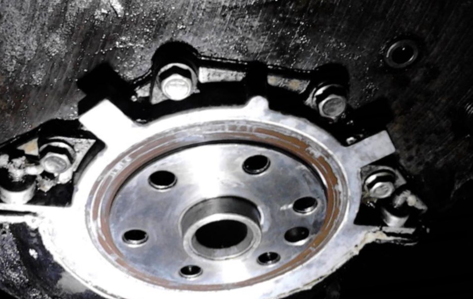 замена заднего сальника коленвала чери