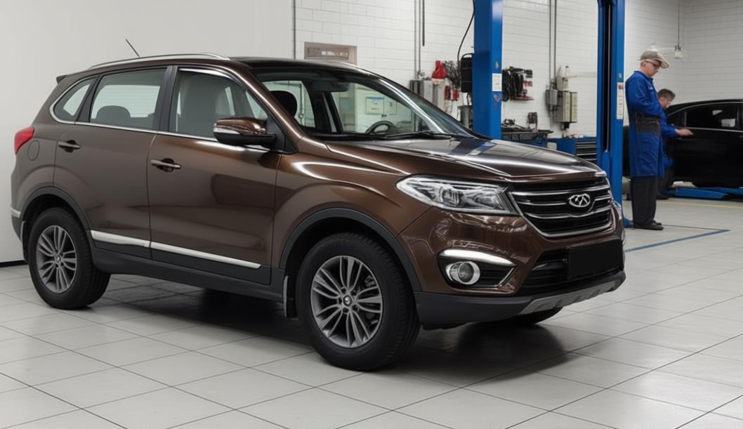 chery tiggo 5 в автосервисе
