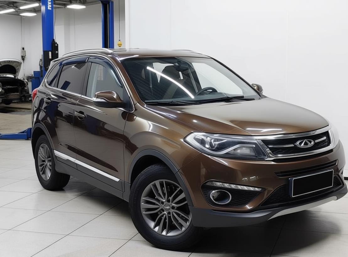chery tiggo 5 в автосервисе на ремонте