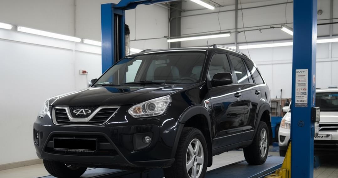 chery tiggo в автосервисе
