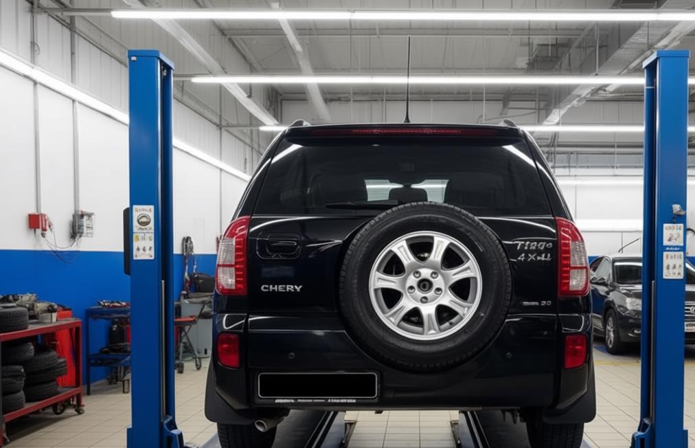 Chery Tiggo в автосервисе