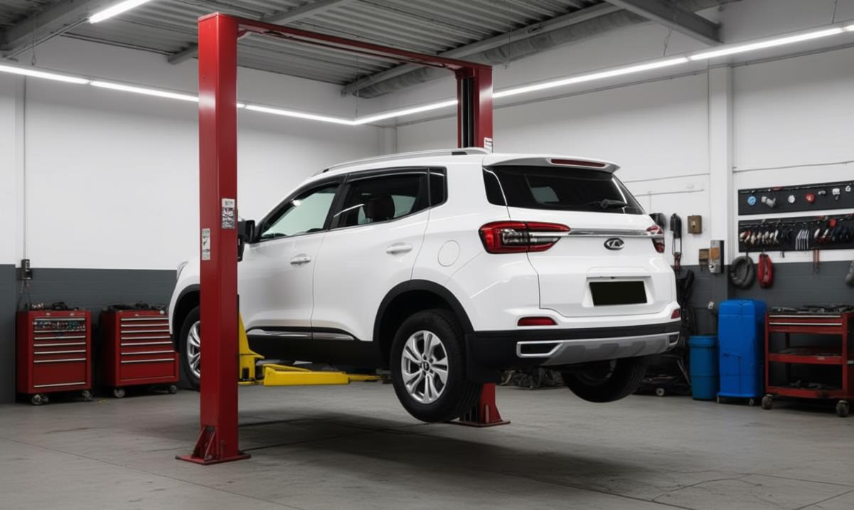 chery tiggo 4 в автосервисе