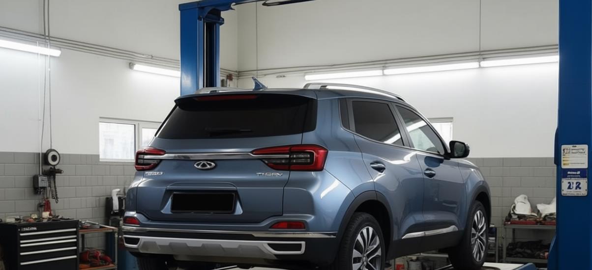 chery tiggo 4 в автосервисе