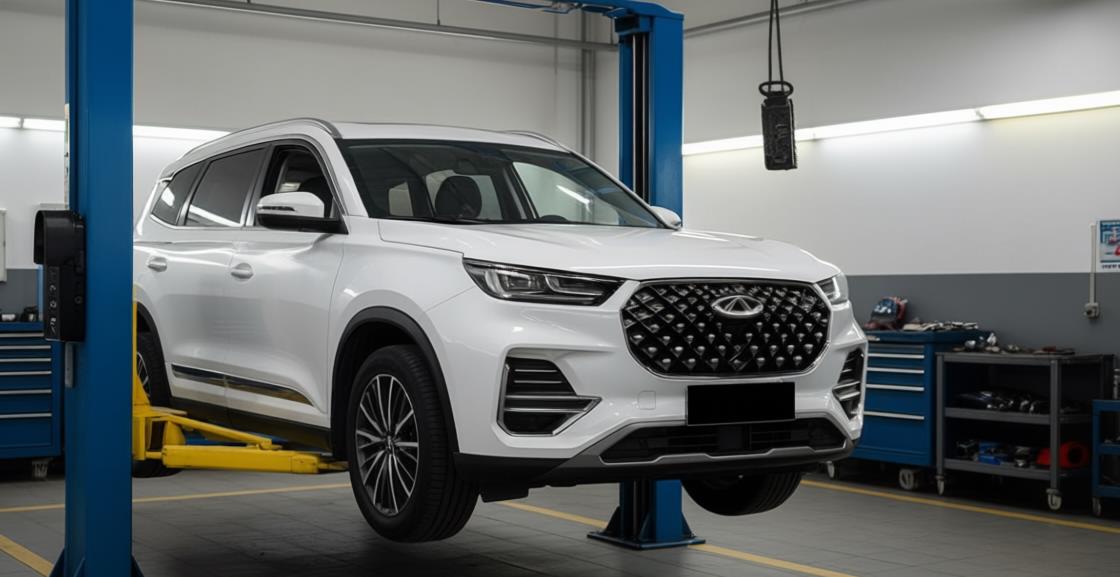Chery Tiggo 8 Pro  в автосервисе