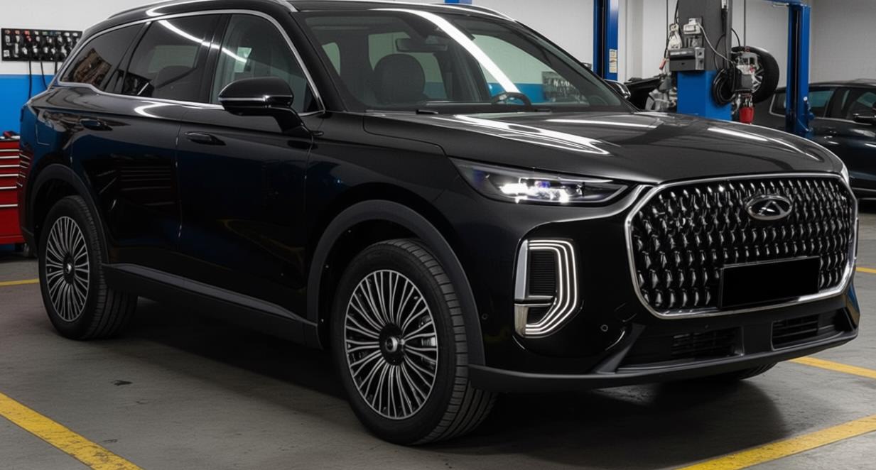 chery tiggo 9в автосервисе на ремонте