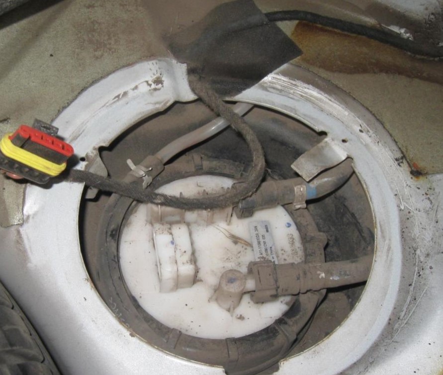 замена бензонасоса чери