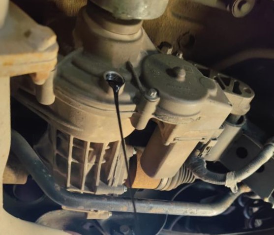 замена масла в редукторе чери